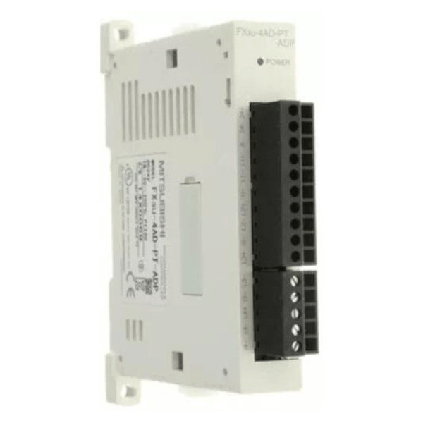 Mitsubishi FX3U-4AD-PT-ADP Analog input module for PT100 elements 1PT100 inputs.