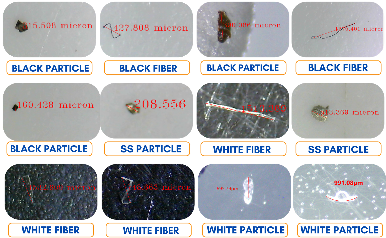 Knapp Kit, Manual Visual Inspection Kits, Particles, particulate Matters (Cost is Per Particle/Container) - Image 6
