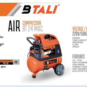 2HP AIR COMPRESSOR TANK 24 LTRS
