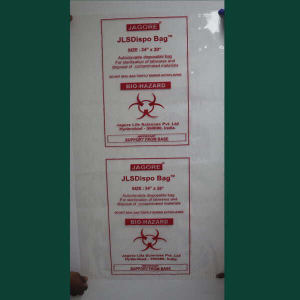 JLS Autoclavable Dispo Bags (40’’x20’’)