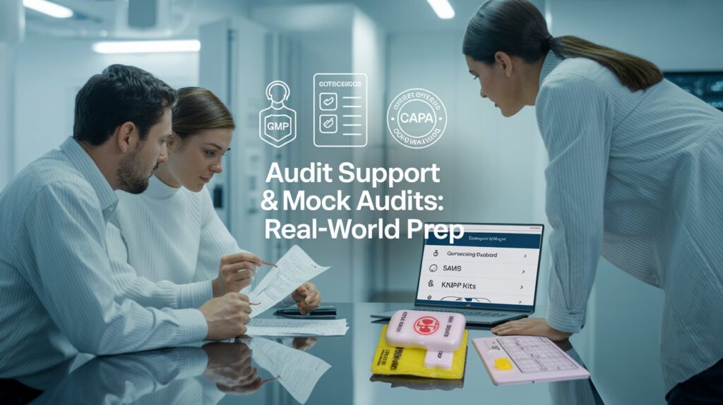 Audit Support & Mock Audits: Real-World Prep Using Pharma Product & Service Bundles