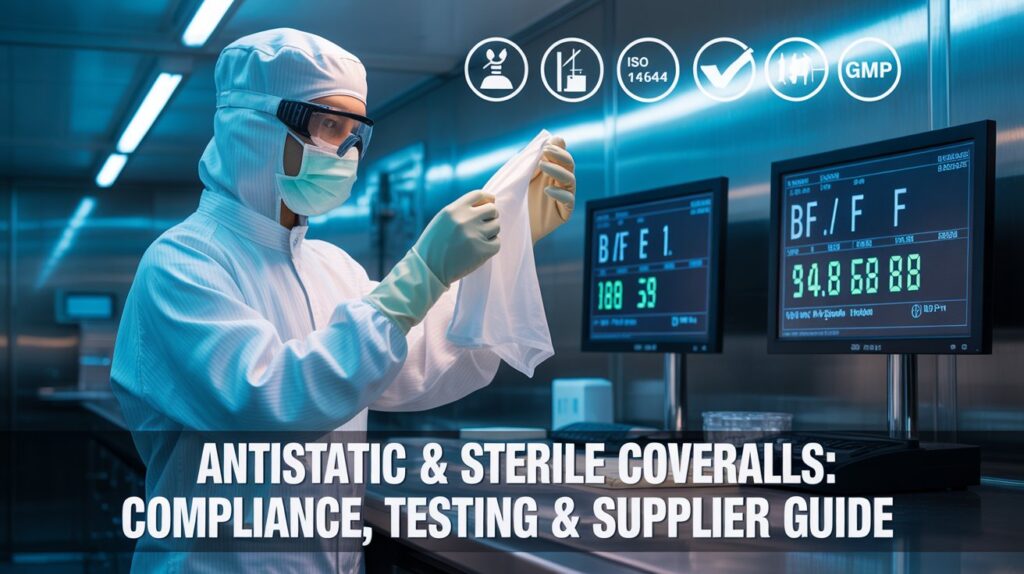 Antistatic & Sterile Coveralls: Compliance, Testing, and What to Ask Your Supplier Before Buying