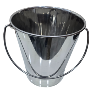 SS 316 Bucket (with handle) – Use :  for glassware washing (10 Ltr)