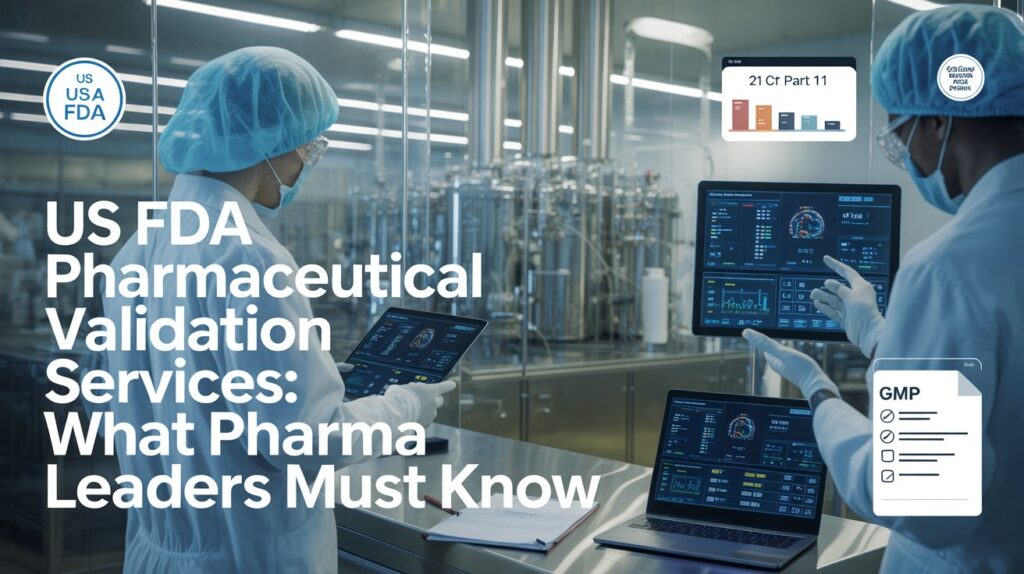 US FDA Pharmaceutical Validation Services: What Every Pharma Leader Should Know in 2026 and Beyond