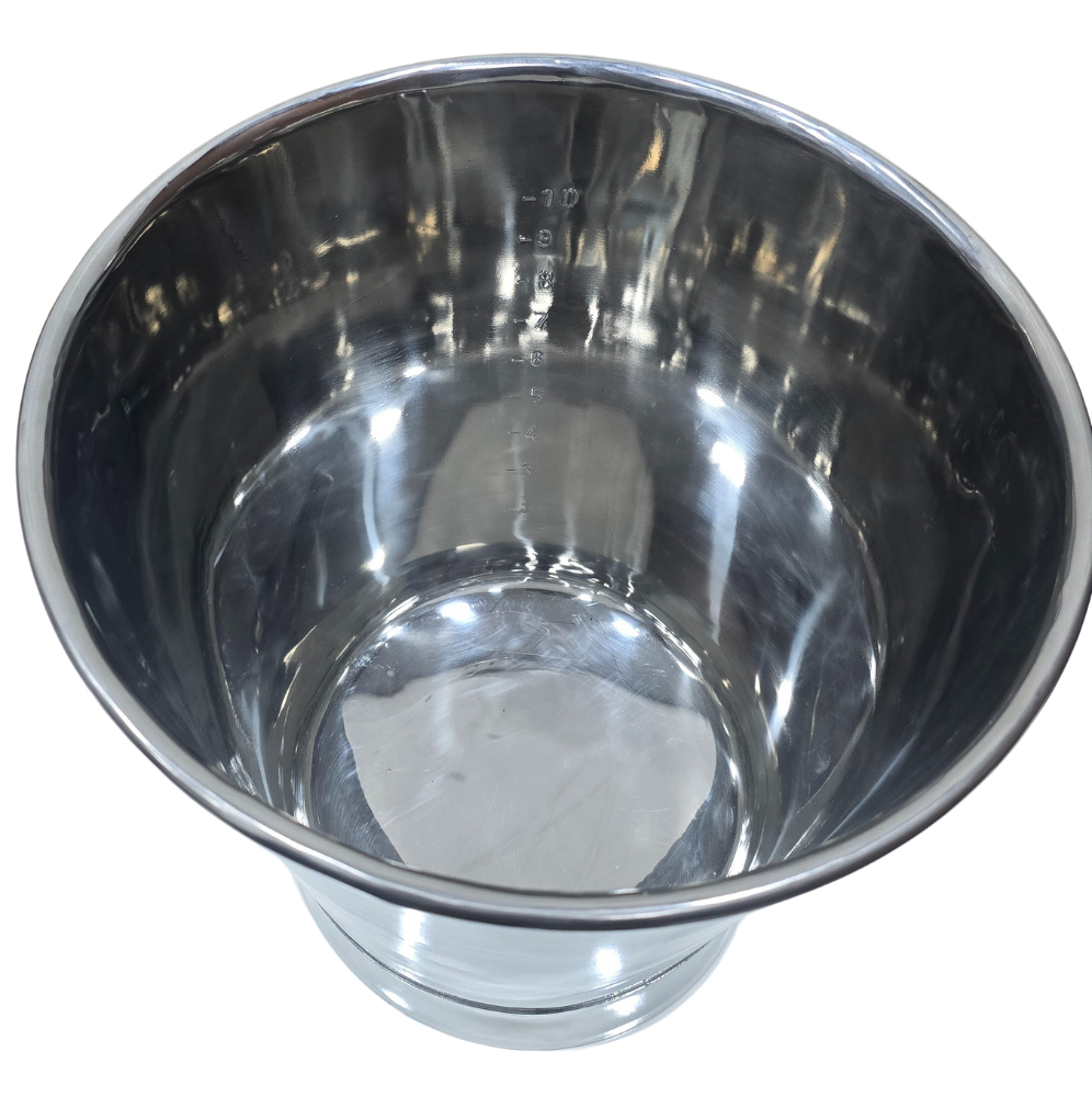 SS 316 Bucket (with handle) – Use : for glassware washing (10 Ltr) - Image 5
