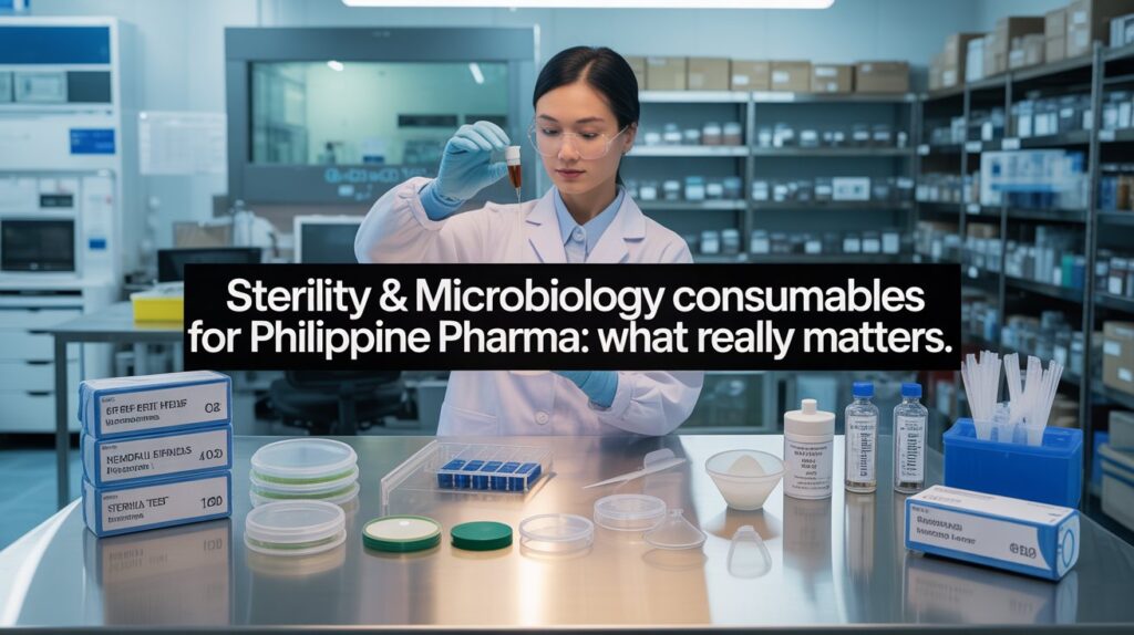 Sterility and Microbiology Consumables for Philippine Pharma: What Really Matters