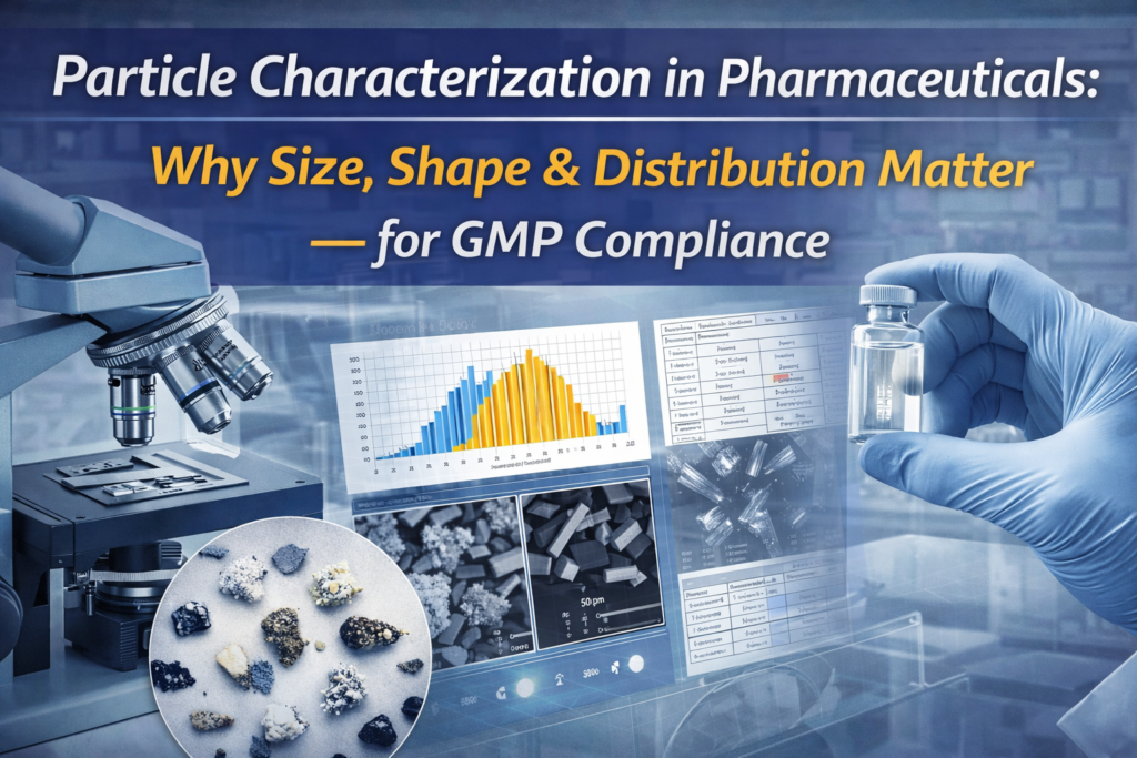 Particle Characterization in Pharmaceuticals: Why Size, Shape & Distribution Matter for GMP Compliance