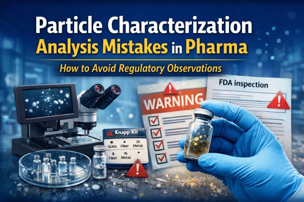 Particle Characterization Analysis Services: Common Mistakes in Pharma—and How to Avoid Regulatory Observations