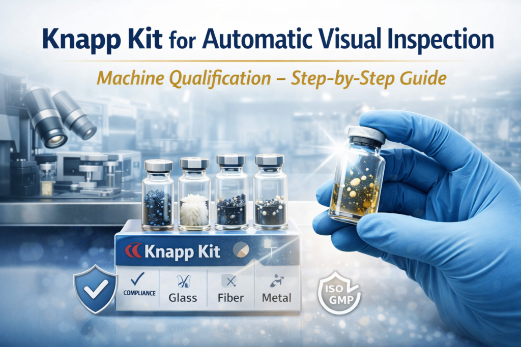 Knapp Kit for Automatic Visual Inspection Machine Qualification: Step-by-Step Compliance Guide for Pharma Industry