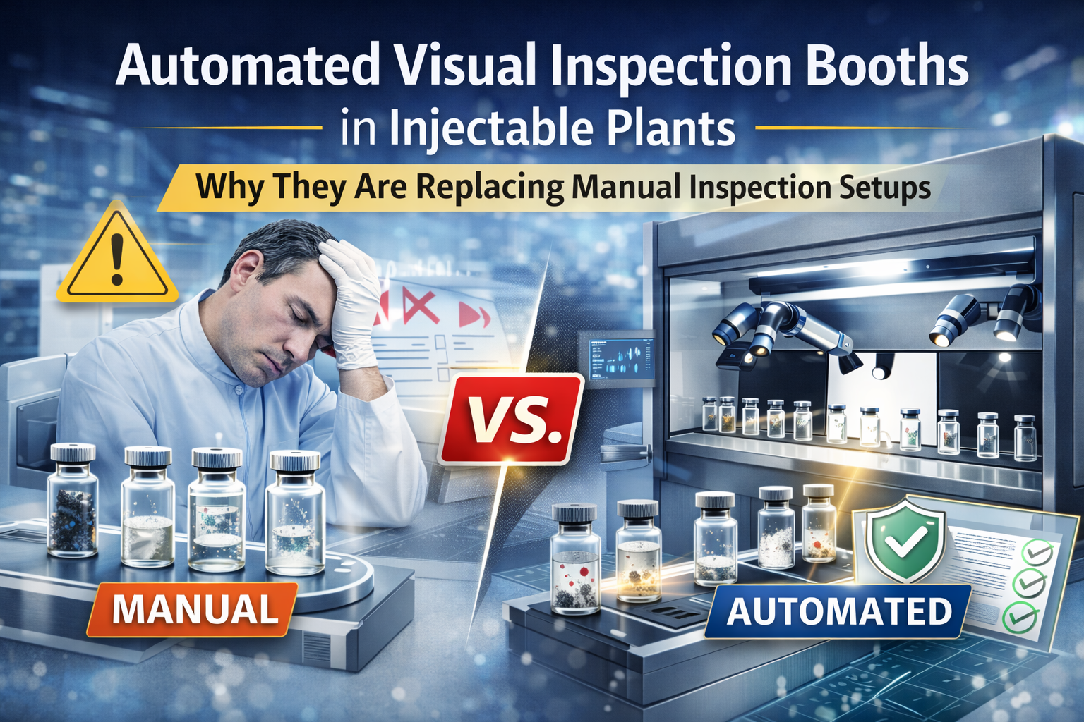 Visual Inspection Injectables Automated Visual Inspection Booths in Injectable Plants: Why They Are ...