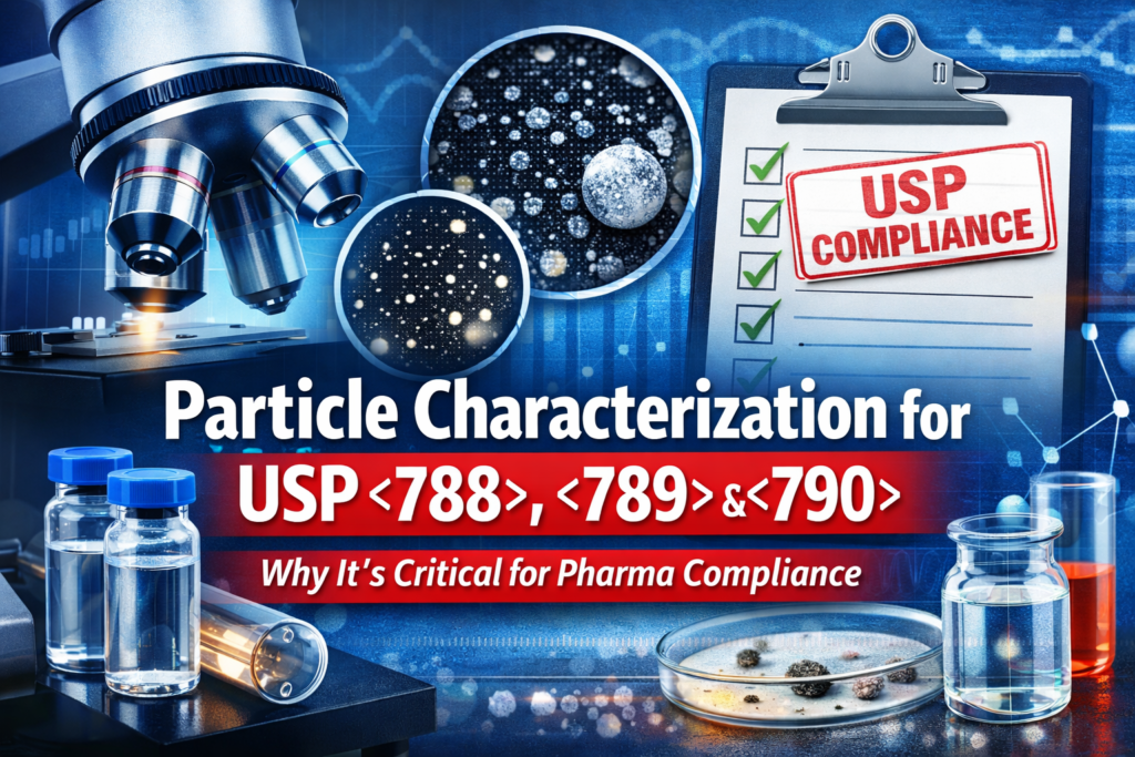 Particle Characterization for USP <788>, <789> & <790>: Why It’s Critical for Pharma Compliance