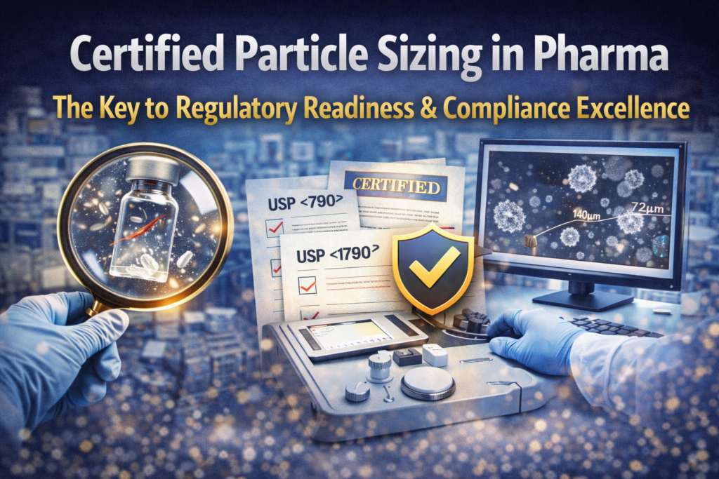 Certified Particle Sizing in Pharma: The Key to Regulatory Readiness & Compliance Excellence