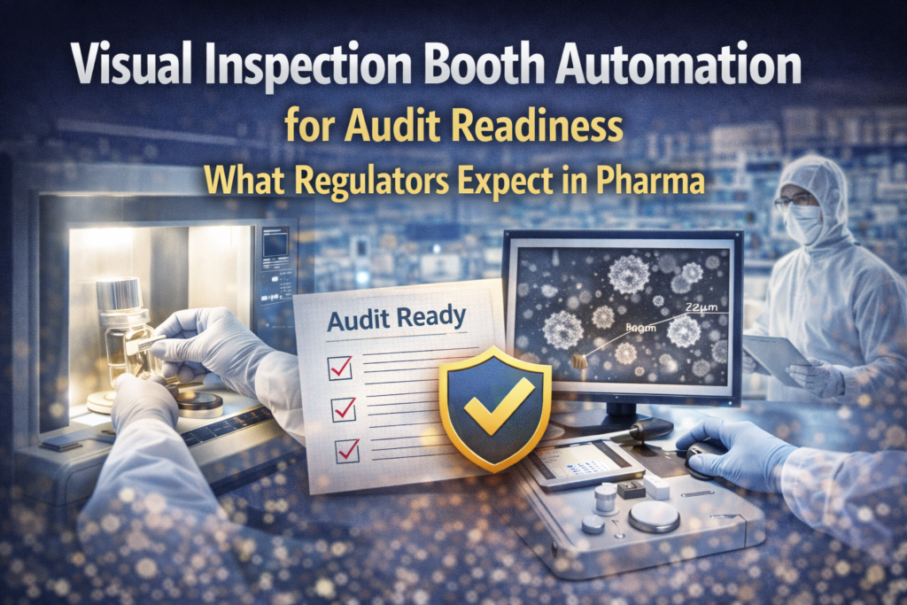 Visual Inspection Booth Automation for Audit Readiness: What Regulators Expect in Pharma