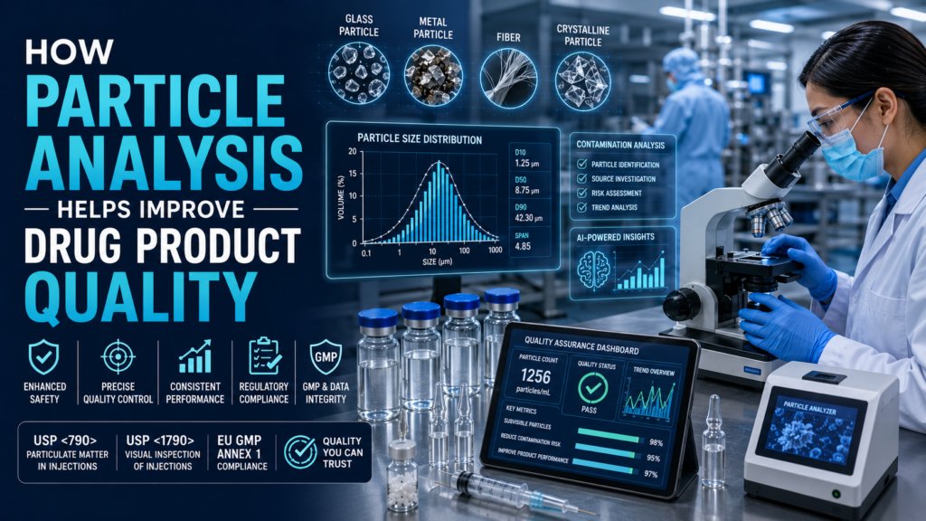 How Particle Analysis Helps Improve Drug Product Quality in Pharmaceutical Manufacturing