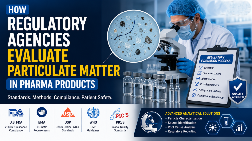 How Regulatory Agencies Evaluate Particulate Matter in Pharma Products: A Complete Guide to Particle Characterization Analysis