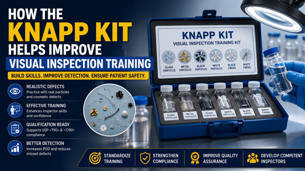 How the KNAPP Kit Improves Visual Inspection Training in Pharmaceutical Manufacturing