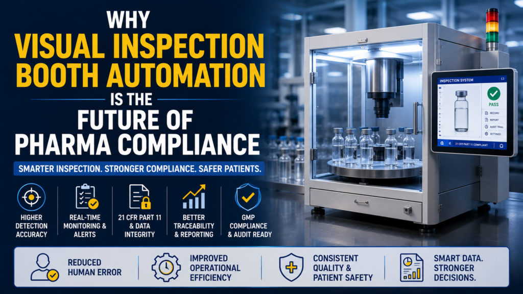 Why Visual Inspection Booth Automation is the Future of Pharma Compliance