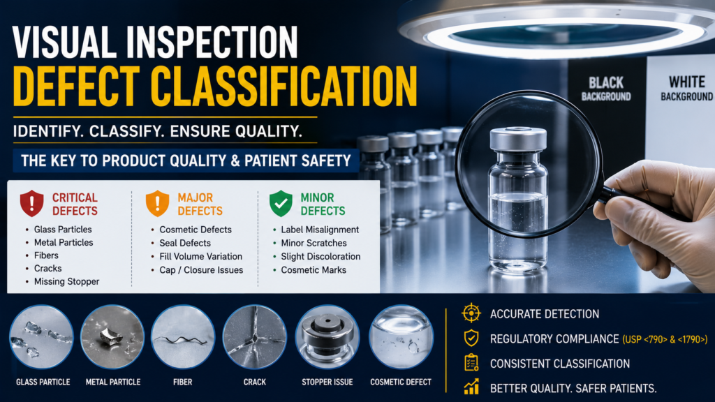 Visual Inspection Defect Classification: A Complete Guide to Detecting Critical Defects in Pharmaceutical Manufacturing