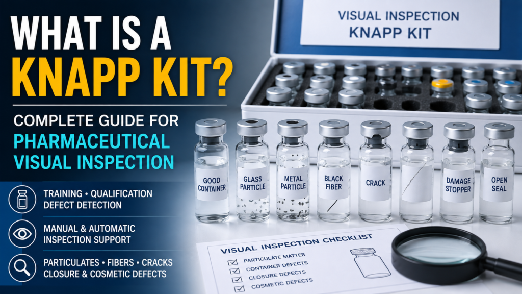 What is a Knapp Kit? A Complete Guide to Pharmaceutical Visual Inspection in India