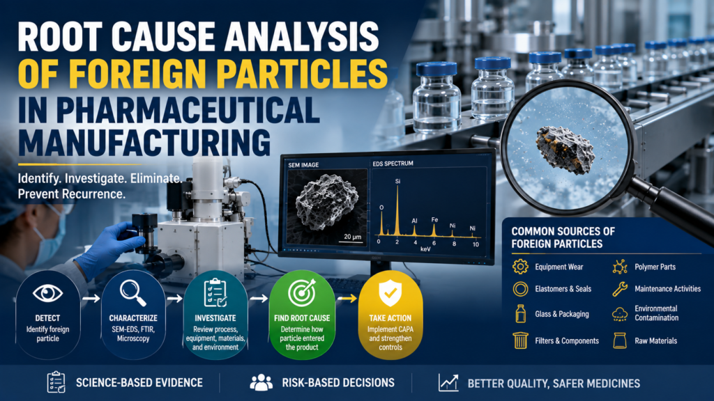 Effective Root Cause Analysis of Foreign Particles in Pharmaceutical Manufacturing: A Practical Guide for India