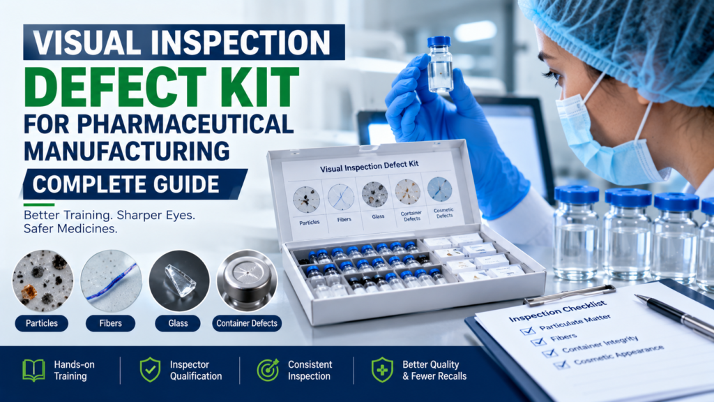 Visual Inspection Defect Kit for Pharmaceutical Manufacturing: The Complete Guide for India