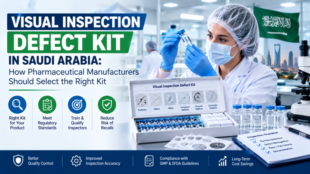 Visual Inspection Defect Kit Saudi Arabia: The Ultimate Guide to Selecting the Right Kit for Pharmaceutical Manufacturing