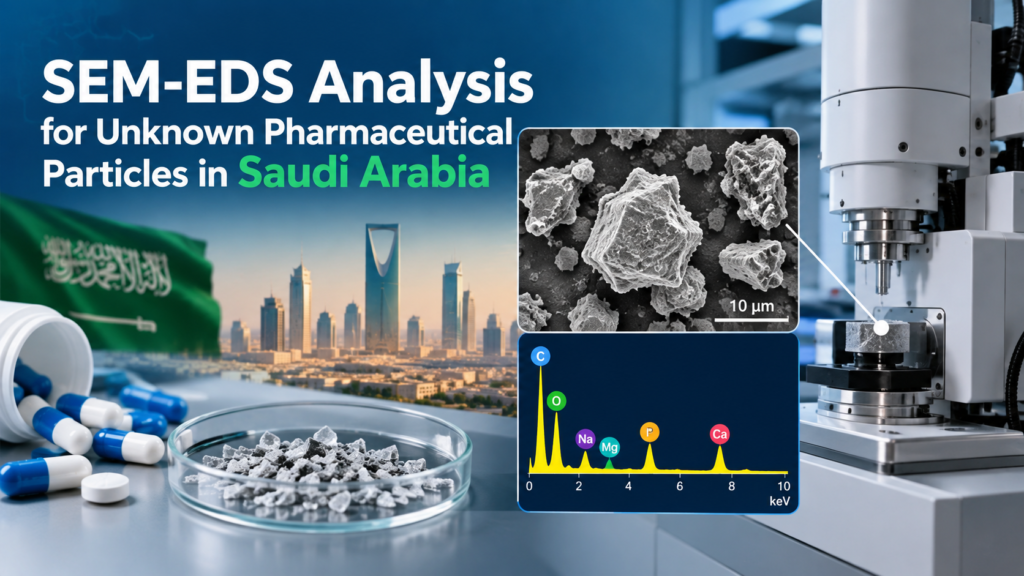 Expert SEM EDS Analysis Saudi Arabia: 5 Advanced Particle Characterization Methods