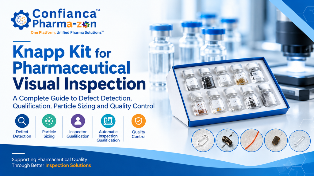 Knapp Kit for Pharmaceutical Visual Inspection: A Complete Guide to Defect Detection, Qualification, Particle Sizing, and Quality Control