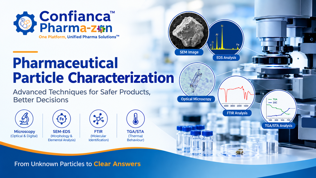 Pharmaceutical Particle Characterization: Techniques for Injectable Products and Contamination Investigation