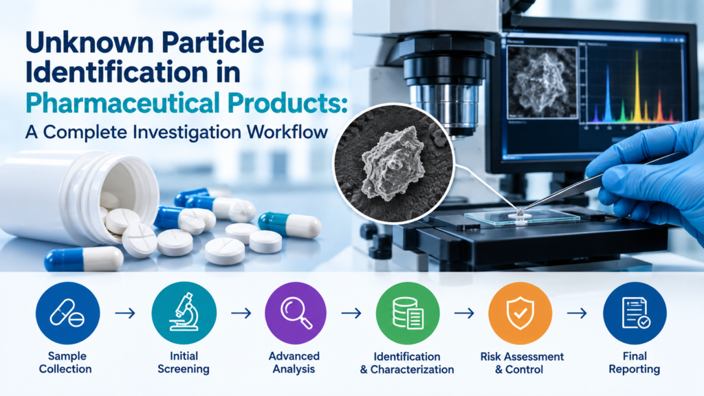 Unknown Particle Identification India: A Complete Pharmaceutical Investigation Workflow