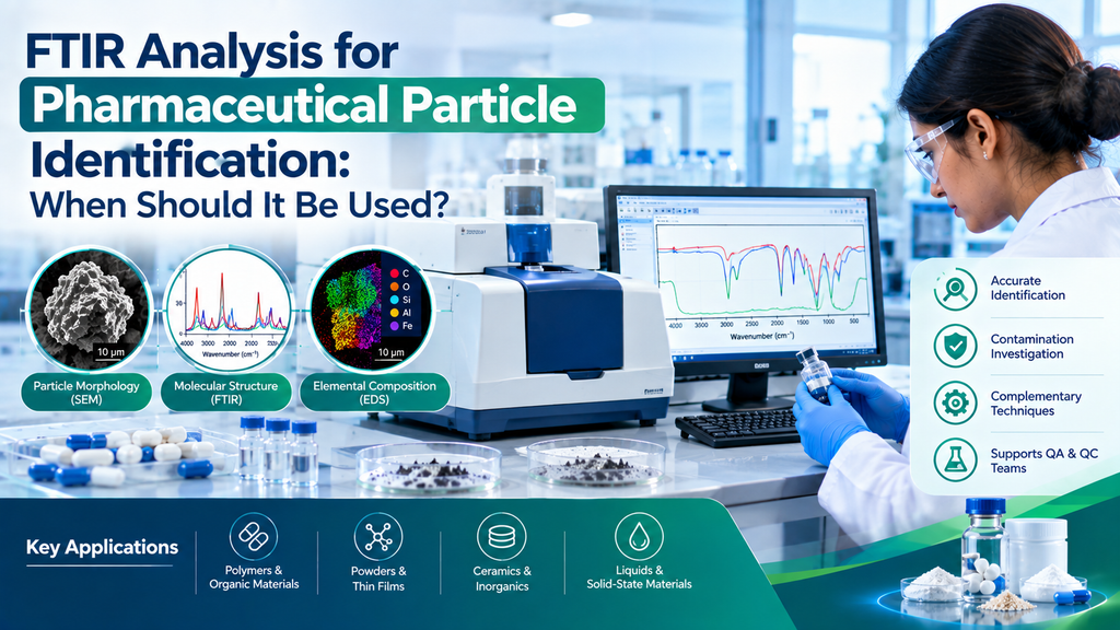 FTIR Analysis Laboratory India: A Proven Solution for Accurate Pharmaceutical Particle Identification