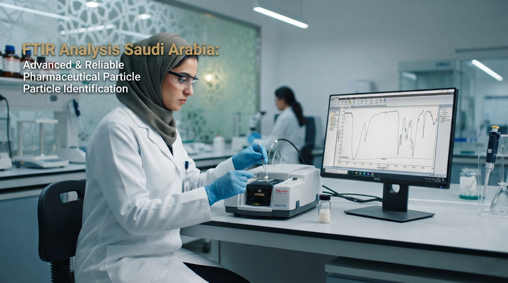 FTIR Analysis Saudi Arabia: Advanced & Reliable Pharmaceutical Particle Identification