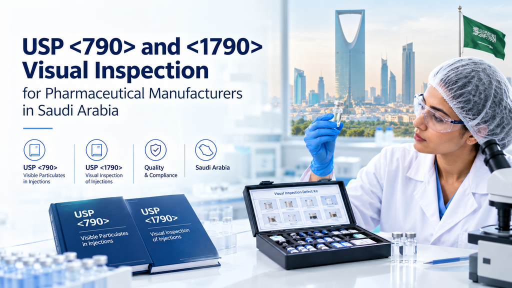 Mastering USP 790 Visual Inspection Saudi Arabia: The Perfect USP 1790 Pharma Guide
