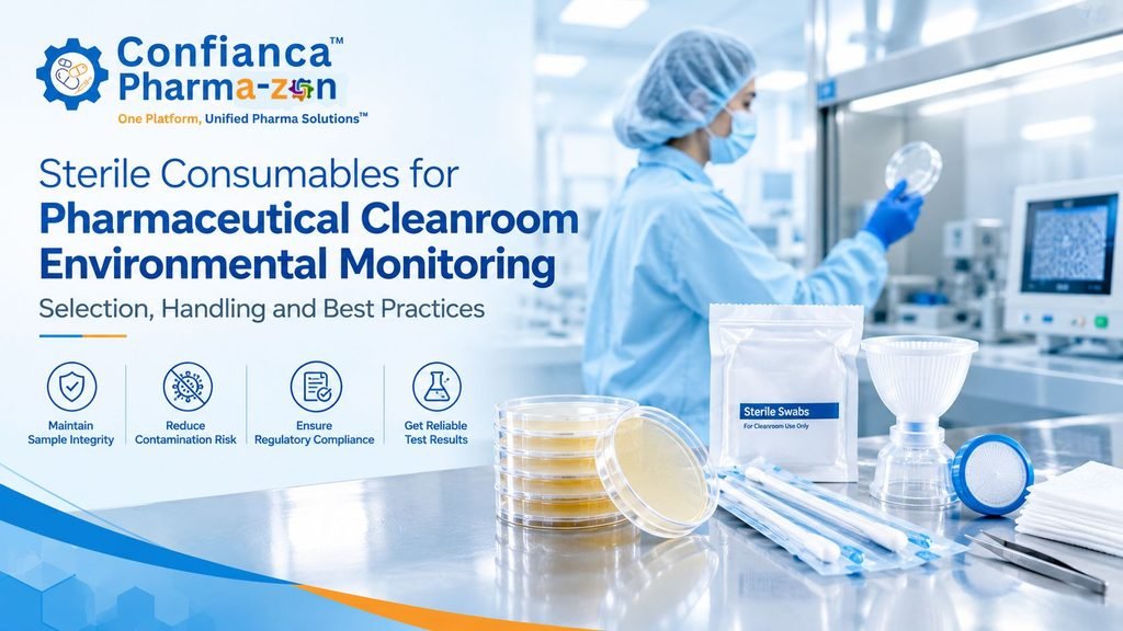 Sterile Consumables for Pharmaceutical Cleanroom Environmental Monitoring: Selection, Handling, and Best Practices