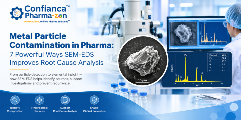Metal Particle Contamination in Pharma: 7 Powerful SEM-EDS Insights