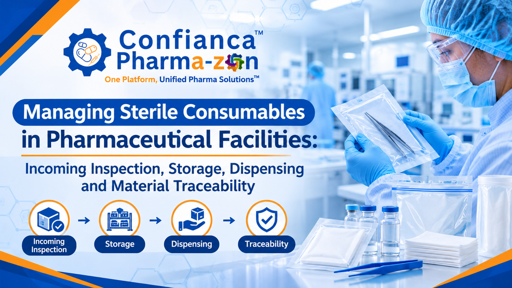 Managing Sterile Consumables in Pharmaceutical Facilities: Incoming Inspection, Storage, Dispensing and Material Traceability